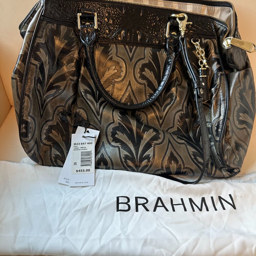 BRAHMIN - Faye with dust cover - gently used